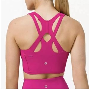 lululemon athletica Pink Sports Bra